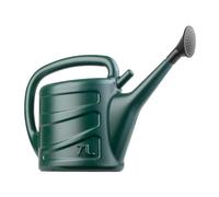 Hardys 7L Watering Can - Detachable Rose Head Sprinkler, Long Stem, Wraparound Handle, Indoor Plant & Outdoor Garden - Green