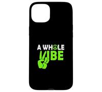 Green A Whole Vibe Green Graphic Case for iPhone 15 Plus
