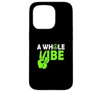 Green A Whole Vibe Green Graphic Case for iPhone 15 Pro