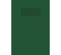 Green A5 School Exercise Book Graph Lined Paper Workbook Supplies 101 Pages with 10mm Squared Grid Line: For Students, Kids, College, Office, Classroom Use and Home Use Learning Resources