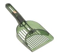 Green ABS Cat Litter Scoop Shovel with Big Wide Mouth Design | Wear Resistant, Non Slip Handling, Energy Saving Use, for Tofu and Bentonite Litter, Pets
