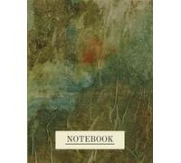 Green Abstract Cover Notebook: 120 Pages, Large 8.5x11 in Lined, Beautiful Gift Jurnal for Writing Secrets and Dreams, Good for School and Everyday Notes