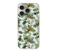 Green Acorn Cute Phone Case Compatible with iPhone 17/17 Pro/17 Pro Max/17 Air Unisex Thin Fit Cellphone Protective Cover