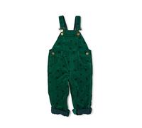 Green Acorn Printed Dungarees 4-5y Dotty Dungarees Green 4-5 Years