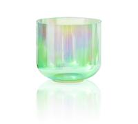 Green Alchemy Crystal Bowl, Dazzling Aurora Music Bowl, 6/7-inch Optional Professional-grade Meditation Instrument, Handcrafted Adult Stress Relief Tool, Yoga SPA, Meditation Healing Bowl, Comes With
