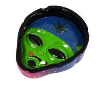 Green Alien Ashtray Fantasy Gifts Ash Container Home Decoration