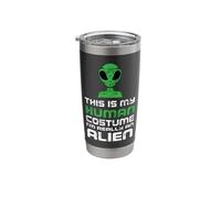 Green Alien Face Head Human Costume I'm Really an Alien Stainless Steel Insulated Tumbler