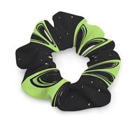 Green Aliens Fashion Hair Bands Scrunchies for Women Soft Elastic Hair Ties Accessories