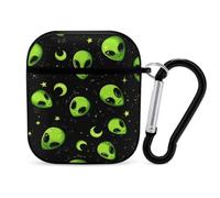 Green Aliens Pattern Compatible with Airpod 1/2 Case