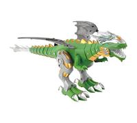 (Green) Alivio Walking Fire Breathing & Spray Dinosaur Toy