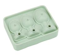 (Green) Anal Plug Shaped Ice Cube Tray, Funny Silicone Mold for Homemade Cakes, Chocolates and Candies