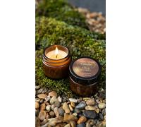 Green and Gold’s Calm Glow Candle, Made in UK, Natural & Paraben-Free, Set of Two Luxury Spa Wellbeing Candles