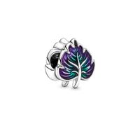 Green and purple leaf charm for women bracelet S925 Sterling Silver Gifts For Women / friend birthday Gifts