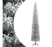 (green and white, 270 cm) vidaXL Slim Artificial Christmas Tree Decoration Artificial Tree Xmas Tree
