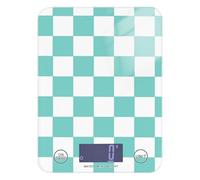 Green and White American Plaid weight loss scale to weigh food 11lb/0.18oz, 5kg/5g smart scales digital weight grams with 4 unit for Baking Espresso báscula para pesar alimentos