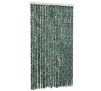Fly curtain Green White 118x220cm Polypropylene Chenille Door Insect Screen New