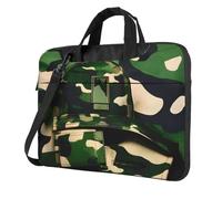 Green Army Digital Camouflage Print Convenient Laptop Bags Stylish And Protective Computer Bag Style Unique