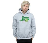 Green Arrow Text Logo Hoodie DC Comics Grey XL