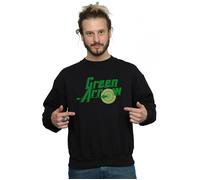Green Arrow Text Logo Sweatshirt DC Comics Black XL