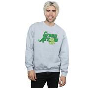 Green Arrow Text Logo Sweatshirt DC Comics Grey S