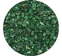 Green Aventurine Pre Drilled Natural Crystals Crushed Chips Beads for Jewelry Making, DIY Handmade Healing Crystals - 300 to 400 Pieces