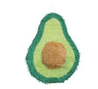 Green Avocado 3D Pinata (38cm x 50cm) - Unique Handcrafted Paper Fiesta Accessory - Perfect for Birthdays, Celebrations, & Fun Avo-Lovers Unite - 1 Pc