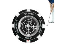 Green Ball Marker Player,Portable and High Precision Double Sided Putting Training Tool | Golf Accessories Putt Aid Tool - For Adult And Professional Golfers