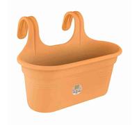 Elho Green Basics Large Easy Hanger Flower Plant Balcony Planter- Mild Terra