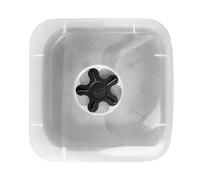 Green Basics Growpot Square All in 1 20cm Living Black