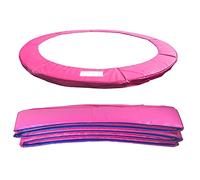 Green Bay 8FT 244cm Premium Replacement Trampoline Surround Pad | UV resistant PVC top | EPE foam(thickness:15mm, width:300mm) | Safety Guard Spring Cover Padding Pads Pink