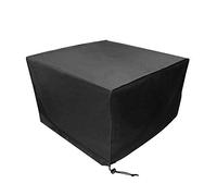 Green Bay Furniture Covers, Square Table Cover Black(122 x 122 x 76cm)