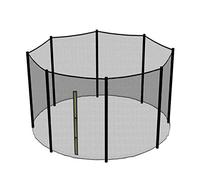 Green Bay Outdoor Trampoline Safety Net Replacement Enclosure Surrounds 14FT Foot