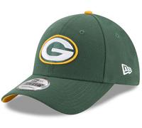 NEW ERA MENS 9FORTY BASEBALL CAP.NFL THE LEAGUE GREEN BAY PACKERS GREEN HAT 8W2