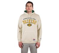 Green Bay Packers New Era Cap Nfl 3rd Down Hooded Pullover Classic Stone Official Team Color Unisex