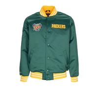 Green Bay Packers NFL Bomber Jacket- male- Mitchell & Ness- Bomber Jackets- Green- XL- Jackets XL