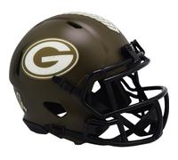 Green Bay Packers Salute to Service Alternate Mini Speed Helmet