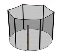 Green Bay Replacement Safety Net Enclosure Surround Outside Netting Black (Net Only) - For 6FT Garden Trampoline With 6 Poles