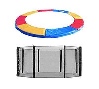 Green Bay Trampoline Replacement Pad, Safety Net Enclosure 12FT Tri-Colour