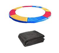 Green Bay Trampoline Replacement Pad Safety Net Enclosure 8FT Tri-Colour