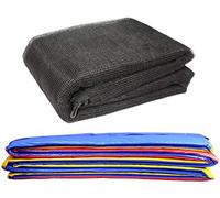 Greenbay Trampoline Replacement Safety Spring Cover Padding Pad + Safety Net Enclosure Surround Outside Netting 6 FT Foot Tri-Colour