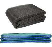 Greenbay Trampoline Replacement Spring Cover Padding Pad & Safety Net Enclosure Surround Bundle 8FT Green