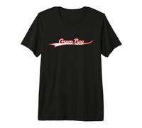 Green Bay Wisconsin Lake Side Vintage Varsity Distressed Premium T-Shirt