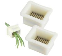 Green Bean Frencher Tool - Manual Green Bean Vegetable Runner Slicer Cutter,Bean Stringer and Slicer,Vegetable Peeler Runner Bean Slicer Stem Remover,Long Bean Shredder Tool,Kitchen Gadgets