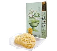 Green Bean Pastry,Mung Bean Cake,Famous Chinese Soft Pastry/Cakes/Biscuits, 5 Pieces/190g, 3 Optional Flavors, 绿豆糕 (Original)