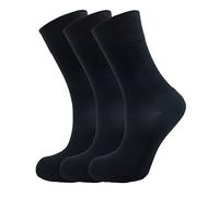 Green Bear Bamboo Fibre Socks - Black, Soft, Breathable, Antibacterial, and Odour Resistant, Ideal for Sports and Everyday Wear, Extra Sole Support, UV Protective, Moisture-Wicking, Unisex - 3 Pairs