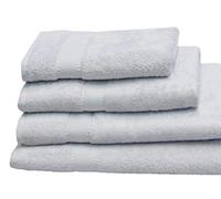 Green Bear Luxurious Bamboo Bath Towel x1 (140x70cm) - Naturally Hypoallergenic and Antibacterial - Duck Egg Blue