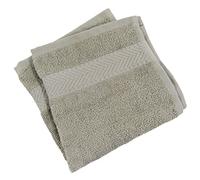 Green Bear Luxurious Bamboo Face Towel - Naturally Hypoallergenic and Antibacterial - Taupe