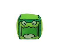 (Green Big Mouth) Dash Geometry Game Character Plush Cushion Stuffed Toy Gift Block Expression