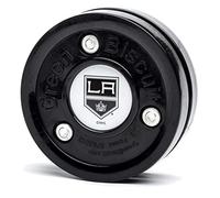Green Biscuit NHL Teams Original Passing/Handling Training Puck (Los Angeles Kings) - Off-Ice/Street Hockey Puck