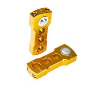 Green Black 1 1/8'' Motocross Handlebar Riser Bar Mount Handle Clamp Universal 28mm 22mm For Hon&da For Arctic Cat Snowmobile Handlebar Risers